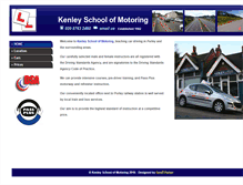 Tablet Screenshot of kenleyschoolofmotoring.co.uk